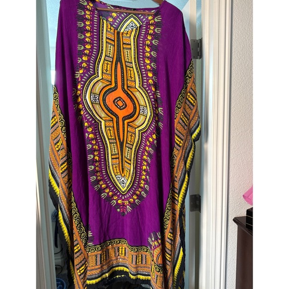 Bundle of 2 Woman Kaftan Dress's Boho, Maxi Light Weight Comfortable Gardening - Picture 3 of 16